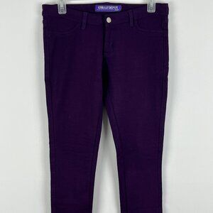 Urban Depot Jegging Size M Purple Elastic Waist 30-32in Inseam 28in Rise 7.5in
